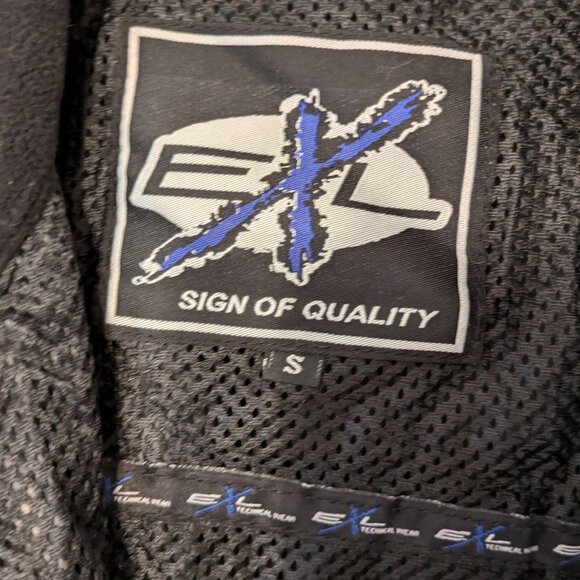 LIKE NEW EXL motorcycle rainsuit- size small - Picture 5 of 12